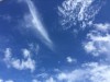 真っ青な空と雲☆ヨガの日々…スートラ1章14節「修習は…」